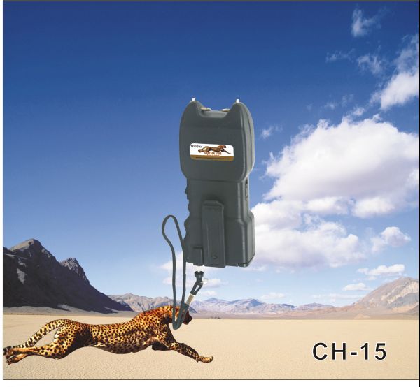 Cheetah 1,000,000 volts Stun gun w/ Alarm CH-15